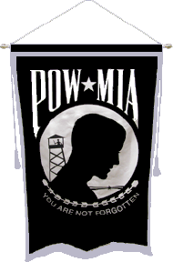 Prisioner of War - Missing in Action Banner